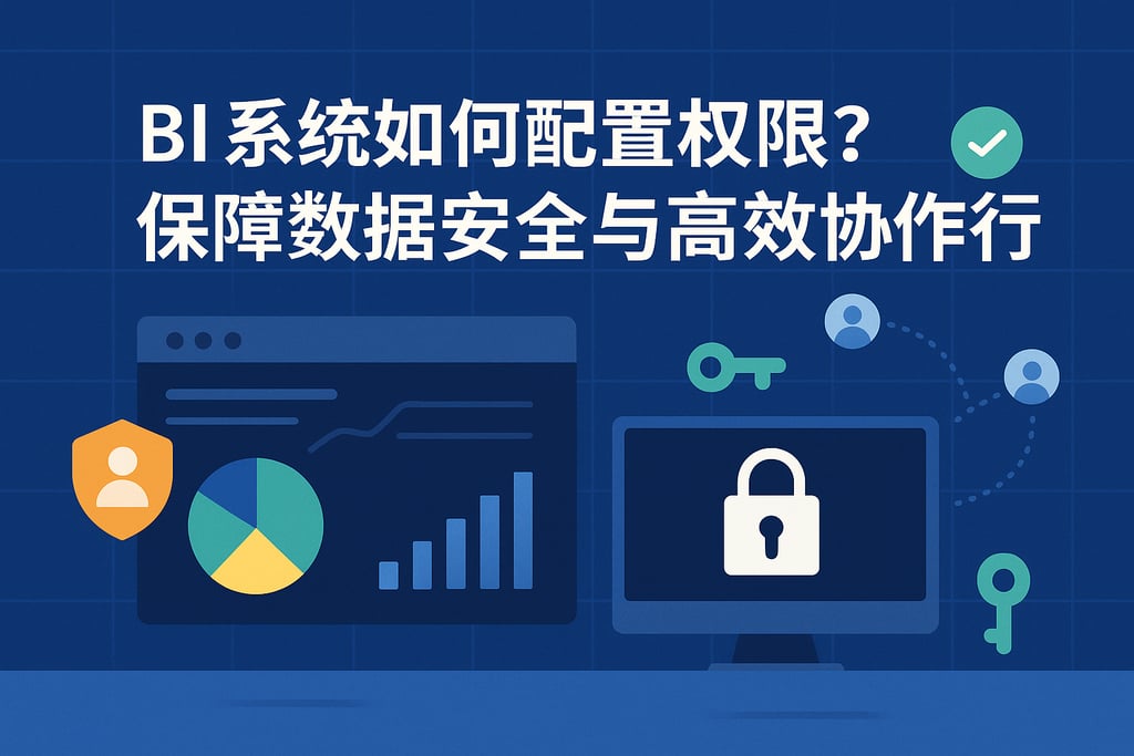 BI系统如何配置权限？保障数据安全与高效协作并行"